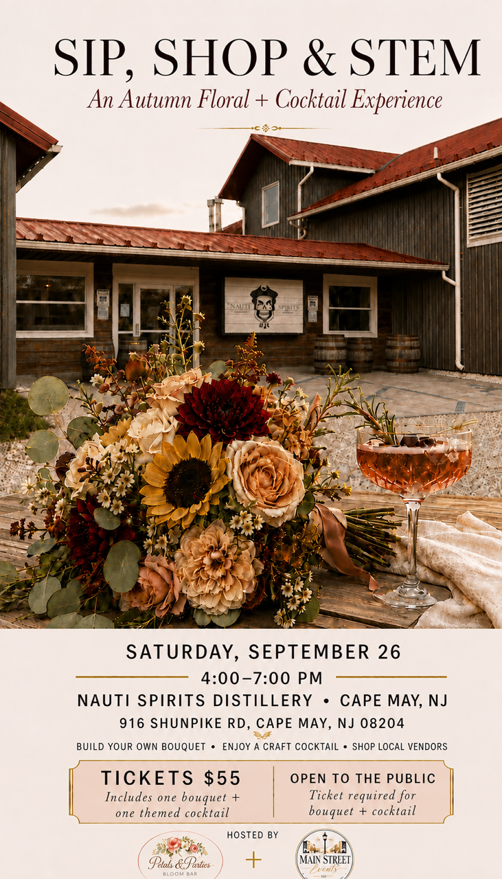 Sip, Shop, & Stem  Sept 26