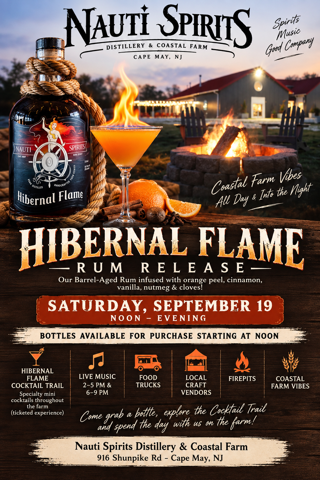 Hibernal Flame Rum Release Sept 19