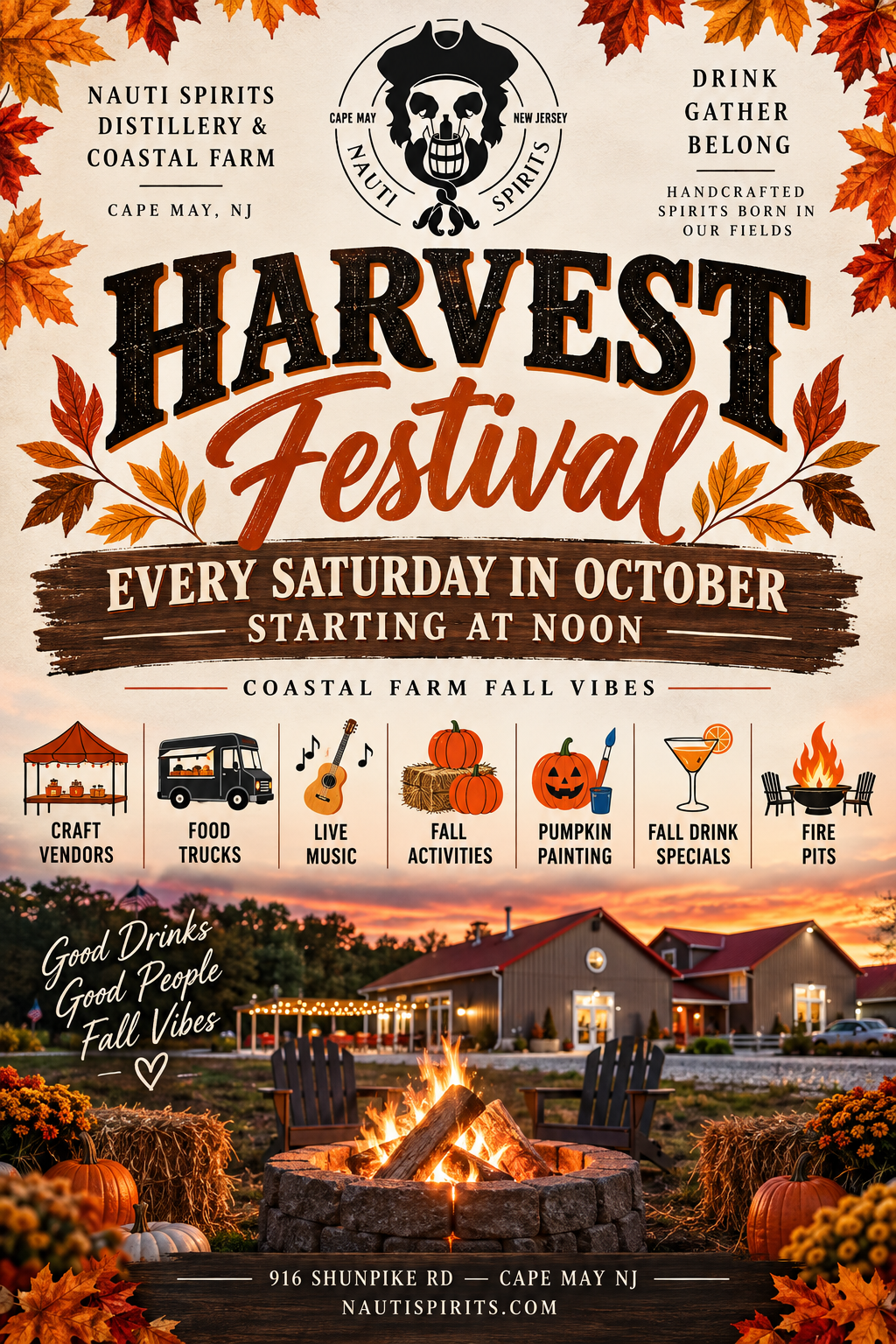 Harvest Festival Every Saturday in October